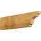 Ekena Millwork New Brighton Rough Sawn Rafter Tail, Western Red Cedar, 4"W x 12"H x 48"L RFT04X12X48NEB00RWR - alternate 1
